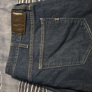 Men's Express Relaxed Fit 38x34 Blue Jeans